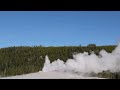 Old Faithful Geyser Eruption Yellowstone NP: Entire Eruption 4K                Travel see and do.