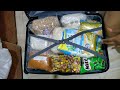 UK Travel Prep + Food I Packed with me to the UK||first 23kg luggage + what and how I pack to the UK