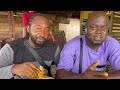 Owena Express street food - Eba/Semo and Goat Meat with Yoruba Soup