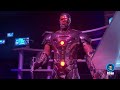 1 Minute Footage of a Cyborg Animatronic (JL: BOF, Six Flags Great America, 9/02/2023)