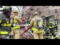 BRONX, NY - 5th ALARM Box 3162  - Worst Fire in NYC since 1990 Happyland Arson - 1/9/2022