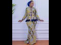 latest ankara skirt and blouse/Ankara skirt and peplum blouse/trendy skirt and blouse