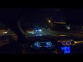 2020 Ford Mustang Bullitt POV Night Drive (3D Audio)(ASMR)