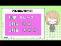 【JRA】7月21日中央競馬　中京記念ほか　福島・小倉・札幌　全レース無料完全予想