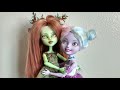 Doll repaint - Tillia the forest fairy (Monster High repaint)