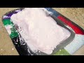 How to make YouTube Logo with Cement, Rainbow Orbeez, Big Monster, Coca Cola vs Mentos and Fanta