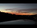 Sunset with swirly clouds! 01/29/24 ASMR #asmr #birdsounds #naturesounds