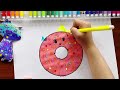 How To Draw A Cute Unicorn Donut | Drawing for Kids