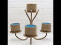 10 Best Out Of Waste Ideas for Plant Pots | Jute Recycling Craft Ideas