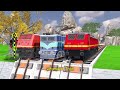 踏切アニメ あぶない電車 TRAIN 🚦 Fumikiri 3D Railroad Crossing Animation #train