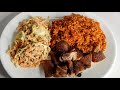 How To Cook Jollof Rice For 2 To 4 people | Let’s Cook With Me