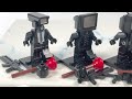 LEGO Skibidi Toilet | Cameraman | Speakerman | TV Man | Skibidi Toilet Unofficial Lego Minifigures