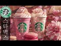 【BGM 아침 봄 카페】Smooth Starbucks Jazz Music🥤봄 최고의 커피 음악 🌸 공부 집중력 높이는 달콤한 보사노바 재즈 음악🎵스타벅스 재즈 🔅공부 집중 BGM