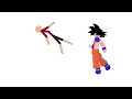 Goku Vs Human Animation