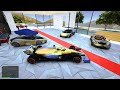 Gta 5 - Stealing Luxury Golden McLaren Cars With Cristiano Ronaldo! (Real Life Cars #32)