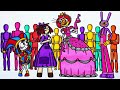 The Amazing Digital Circus Episode 2 / Meeting with Princess Loolilalu / Coloring Pages / NCS Music