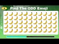 Find Odd Emoji Out - Hard Edition