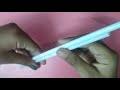 Chopsticks at Home | 2 ways | Easy |  plastic stick chopsticks | aluminum foil chopsticks | RPR_Wars