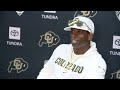 Deion Sanders full press conference after Colorado's 45-42 upset win over No. 17 TCU