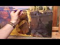 Oil Painting Grand Canyon Tutorial and Quick Finish Event