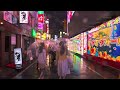 Tokyo Rainy Night Walk in Shinjuku // 4K HDR Spatial Audio