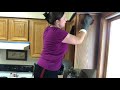 How I Updated My Oak Cabinets Without Paint by Using Briwax! Easy Budget Kitchen Makeover! Only $24