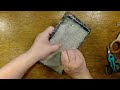 How to Make a FABRIC BOOK from Scraps - EASY TUTORIAL