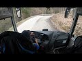 Alpin Bus Drive, France 4K