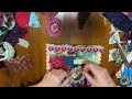 Fabric collage & Craft room tour 🤗