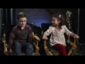 Daddy's Home: Scarlett Estevez & Owen Wilder Vaccaro Behind the Scenes Movie Interview | ScreenSlam