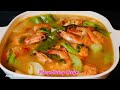 Sinigang Hipon w/Daikon Radish & Fresh Mustard (Shrimp Sour Soup) #satisfying #cookingshow #food