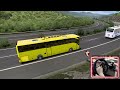 KAZA YAPIP KAÇTIM !!! HEM MUAVİN HEM ŞOFÖR OLDUM !!! ETS 2 MOD 1.43 [ Logitech G29 ]