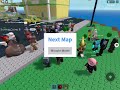 Playing Roblox’s natural disaster  survival