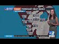 Forecast: Dangerous heat, scattered storms tomorrow