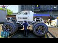 GTA 5 - Stealing HEAVY POLICE Cars with Franklin!