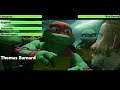 Teenage Mutant Ninja Turtles vs. Mob Bosses with healthbars