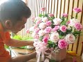 Tự tay cắm giỏ hoa tặng 20/10 #canhcamha #cachcamgiohoadep #npflower #Florist #lephunuvietnam