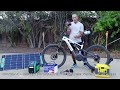 4 ways to charge your ebike off-grid - charge emtb from the car or while camping