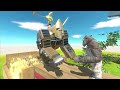 Goro Hits Legendary Punch - Animal Revolt Battle Simulator