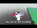 How To Place Blocks ANYWHERE in The Chosen One.. (Roblox)