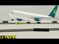 Boeing 767 Landing Competition in PTFS (Roblox)