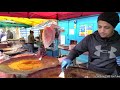 London. The Street Food Market at Acklam Village, Portobello Road