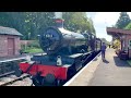 Somerset UK: @ThatBIGTRAINGuy & @watchfordpilot surprise me with cab ride! West Somerset Railway