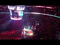 Chicago Bulls player introductions 10.31.13