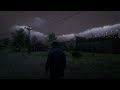 Arthur In BlackWater Walking While Raining | 2K RDR2 | ASMR Game Weather