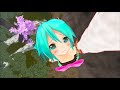 Miku (Vocaloid) Short Cliffhanging Animation