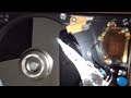 2.5 inch hard drive startup in slow motion