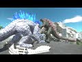 Skar King lie Godzilla defeat Shimo then betray Godzilla