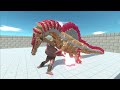 Spinosaurus Aegyptiacus vs ALL UNITS ARBS Animal Revolt Battle Simulator