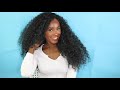 She used two different curls for her crochet braids?! Trendy Tresses 'Bountiful Curls'!